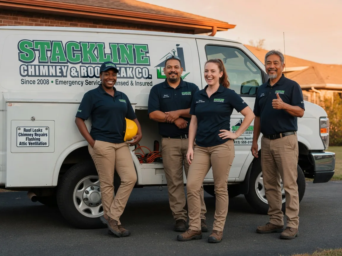 Chimney flashing repair company in Springdale, PA